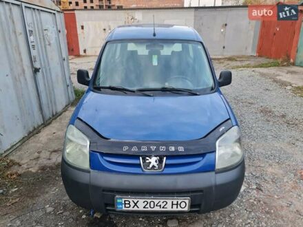 Синий Пежо Partner, объемом двигателя 1.87 л и пробегом 295 тыс. км за 3800 $, фото 1 на Automoto.ua