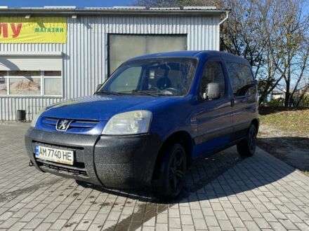 Синій Пежо Partner, об'ємом двигуна 1.4 л та пробігом 423 тис. км за 1850 $, фото 1 на Automoto.ua