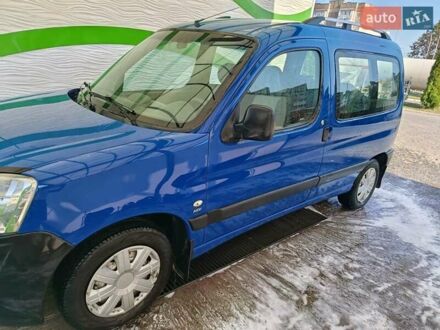 Синий Пежо Partner, объемом двигателя 1.6 л и пробегом 270 тыс. км за 3500 $, фото 1 на Automoto.ua