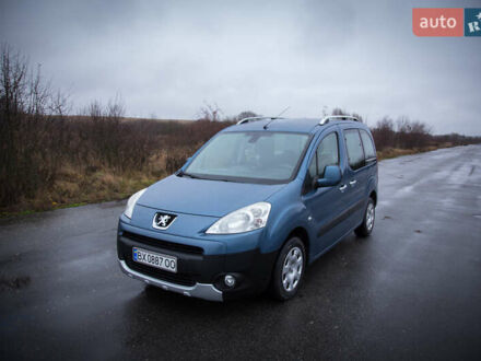 Синий Пежо Partner, объемом двигателя 1.56 л и пробегом 262 тыс. км за 8000 $, фото 1 на Automoto.ua