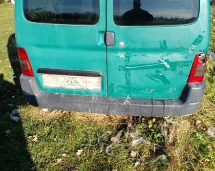 Зеленый Пежо Partner, объемом двигателя 1.9 л и пробегом 220 тыс. км за 2000 $, фото 4 на Automoto.ua