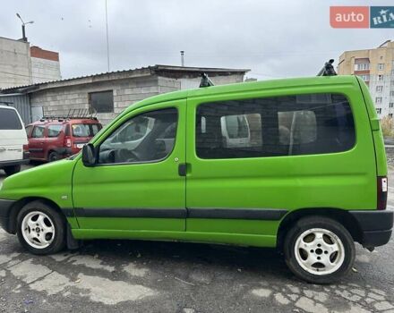 Зеленый Пежо Partner, объемом двигателя 1.9 л и пробегом 287 тыс. км за 2999 $, фото 9 на Automoto.ua