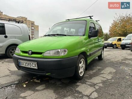Зеленый Пежо Partner, объемом двигателя 1.9 л и пробегом 287 тыс. км за 2999 $, фото 1 на Automoto.ua