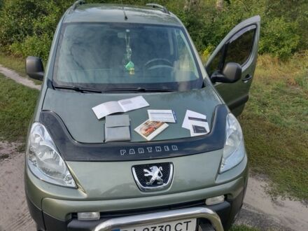 Зелений Пежо Partner, об'ємом двигуна 1.6 л та пробігом 170 тис. км за 9300 $, фото 1 на Automoto.ua