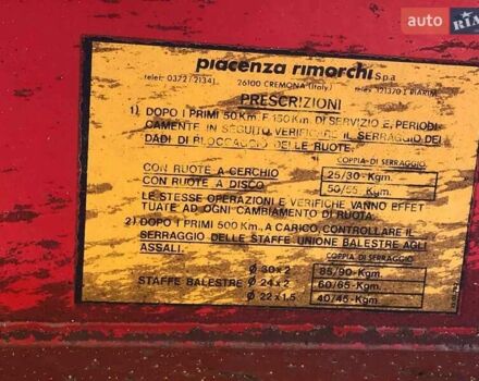 Красный Пиаценза С36, объемом двигателя 0 л и пробегом 300 тыс. км за 4800 $, фото 5 на Automoto.ua