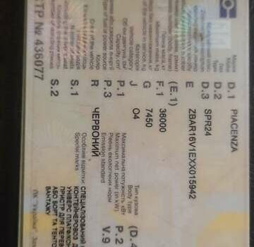 Красный Пиаценза ZBAR22, объемом двигателя 0 л и пробегом 0 тыс. км за 6000 $, фото 2 на Automoto.ua