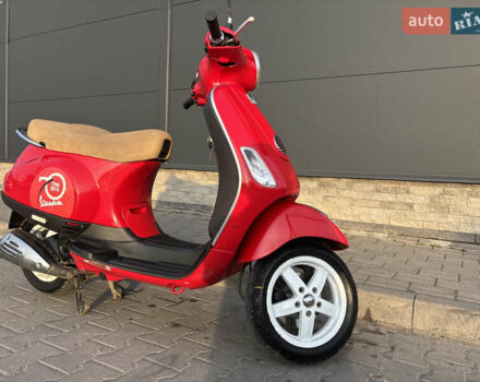 Красный Пиаджо Vespa, объемом двигателя 0.5 л и пробегом 18 тыс. км за 1500 $, фото 2 на Automoto.ua