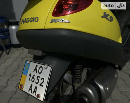 Желтый Пиаджо X9 500, объемом двигателя 0.5 л и пробегом 37 тыс. км за 2800 $, фото 4 на Automoto.ua
