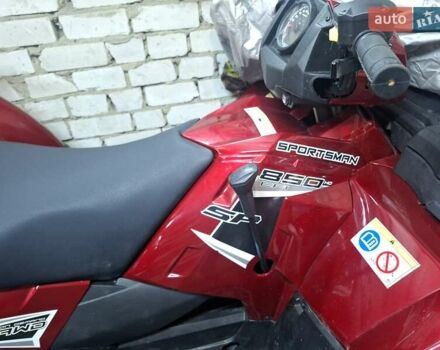 Красный Поларис Sportsman 850 EFI, объемом двигателя 0.85 л и пробегом 3 тыс. км за 7999 $, фото 4 на Automoto.ua