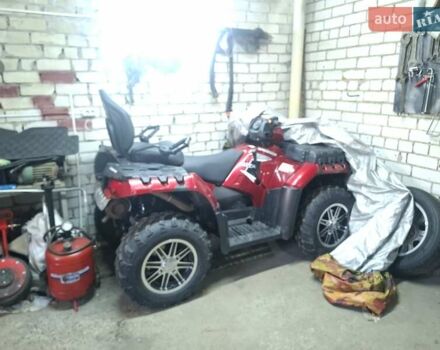 Красный Поларис Sportsman 850 EFI, объемом двигателя 0.85 л и пробегом 3 тыс. км за 7999 $, фото 3 на Automoto.ua
