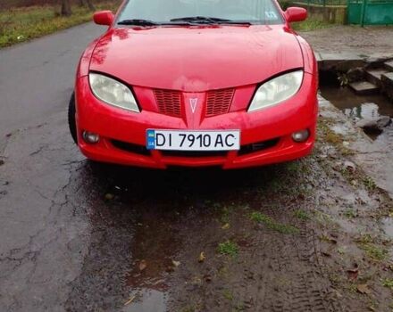 Красный Понтиак Санфаер, объемом двигателя 2.19 л и пробегом 250 тыс. км за 3300 $, фото 1 на Automoto.ua