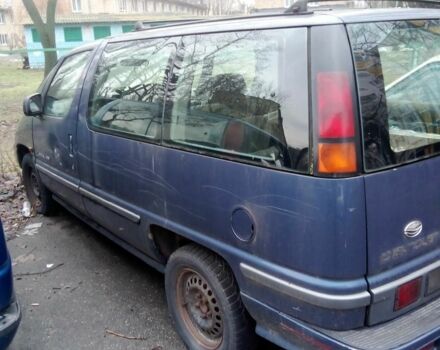 Синий Понтиак Транс Спорт, объемом двигателя 3 л и пробегом 200 тыс. км за 435 $, фото 1 на Automoto.ua