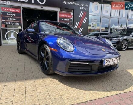 Синий Порше 911, объемом двигателя 3 л и пробегом 25 тыс. км за 137900 $, фото 4 на Automoto.ua