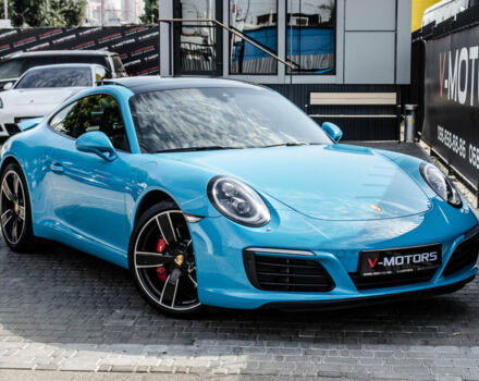 Синий Порше 911, объемом двигателя 3 л и пробегом 18 тыс. км за 120000 $, фото 1 на Automoto.ua