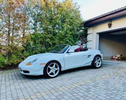 Белый Порше Бокстер, объемом двигателя 2.7 л и пробегом 145 тыс. км за 18999 $, фото 1 на Automoto.ua