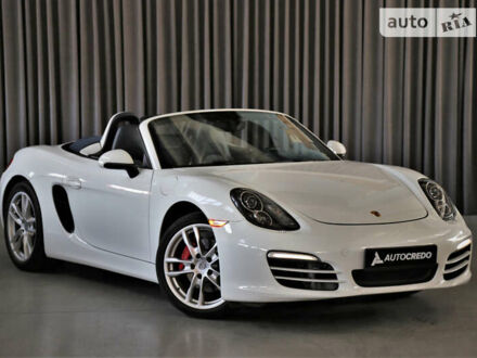 Порше Boxster 2014 у Києві на Automoto.ua Білий Порше Boxster, об'ємом двигуна 3.4 л та пробігом 117 тис. км за 37900 $, фото 1 на Automoto.ua