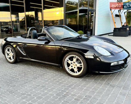 Черный Порше Бокстер, объемом двигателя 2.69 л и пробегом 110 тыс. км за 22500 $, фото 2 на Automoto.ua