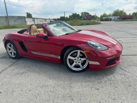 Красный Порше Бокстер, объемом двигателя 2 л и пробегом 61 тыс. км за 22200 $, фото 1 на Automoto.ua