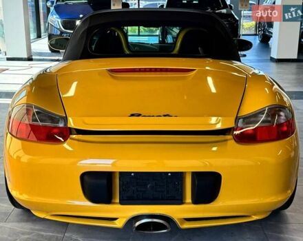 Желтый Порше Бокстер, объемом двигателя 2.69 л и пробегом 49 тыс. км за 24800 $, фото 13 на Automoto.ua