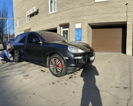 Порше Каен Турбо 2007 в Киеве на Automoto.ua Черный Порше Каен Турбо, объемом двигателя 4.8 л и пробегом 157 тыс. км за 10000 $, фото 2 на Automoto.ua