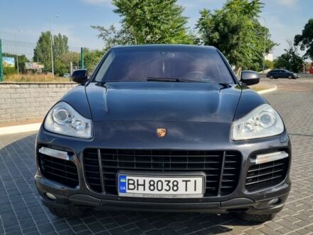 Черный Порше Каен Турбо, объемом двигателя 4.8 л и пробегом 185 тыс. км за 12500 $, фото 1 на Automoto.ua