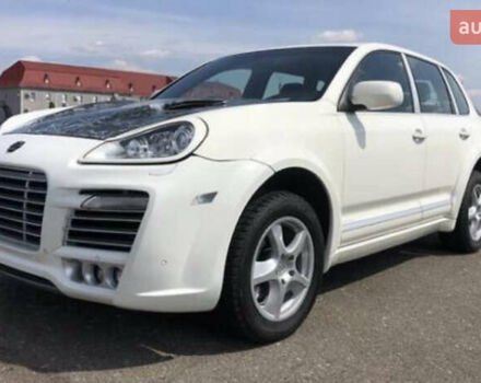 Белый Порше Каен, объемом двигателя 4.8 л и пробегом 116 тыс. км за 7000 $, фото 1 на Automoto.ua