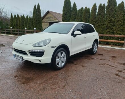 Белый Порше Каен, объемом двигателя 4.8 л и пробегом 168 тыс. км за 14028 $, фото 2 на Automoto.ua