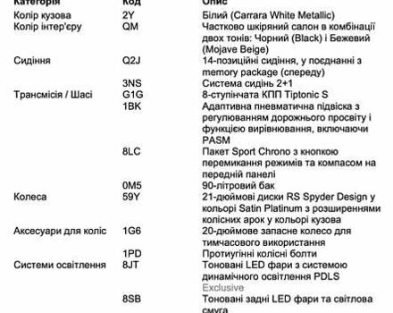 Білий Порше Cayenne, об'ємом двигуна 3 л та пробігом 37 тис. км за 90000 $, фото 7 на Automoto.ua