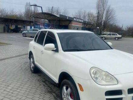 Порше Каен 2003 в Каменце-Подольском на Automoto.ua Белый Порше Каен, объемом двигателя 4.5 л и пробегом 187 тыс. км за 11999 $, фото 1 на Automoto.ua