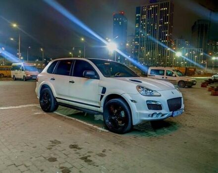 Белый Порше Каен, объемом двигателя 4.8 л и пробегом 270 тыс. км за 9500 $, фото 1 на Automoto.ua