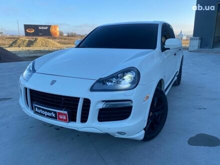 Порше Каен 2008 в Львове на Automoto.ua Белый Порше Каен, объемом двигателя 4.8 л и пробегом 191 тыс. км за 12290 $, фото 1 на Automoto.ua