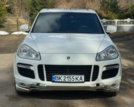 Белый Порше Каен, объемом двигателя 4.81 л и пробегом 170 тыс. км за 7399 $, фото 1 на Automoto.ua