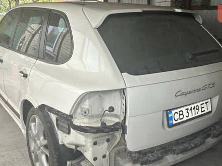Порше Cayenne 2008 у Києві на Automoto.ua Білий Порше Cayenne, об'ємом двигуна 4.8 л та пробігом 233 тис. км за 6850 $, фото 1 на Automoto.ua