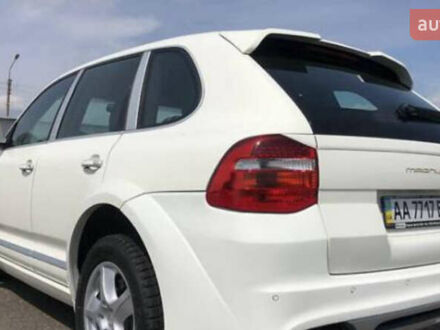 Белый Порше Каен, объемом двигателя 4.8 л и пробегом 116 тыс. км за 7000 $, фото 1 на Automoto.ua