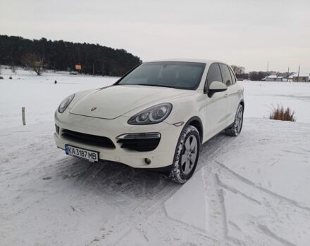 Белый Порше Каен, объемом двигателя 4.8 л и пробегом 170 тыс. км за 14841 $, фото 1 на Automoto.ua