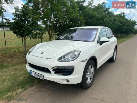 Белый Порше Каен, объемом двигателя 4.81 л и пробегом 91 тыс. км за 24000 $, фото 1 на Automoto.ua