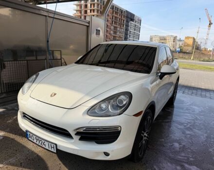 Белый Порше Каен, объемом двигателя 3.6 л и пробегом 172 тыс. км за 18500 $, фото 1 на Automoto.ua