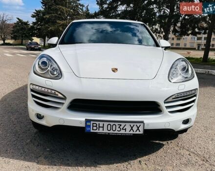 Белый Порше Каен, объемом двигателя 2.97 л и пробегом 205 тыс. км за 21500 $, фото 1 на Automoto.ua