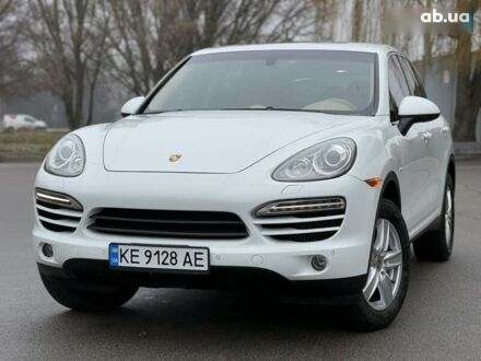 Порше Каен 2013 в Днепре (Днепропетровске) на Automoto.ua Белый Порше Каен, объемом двигателя 3 л и пробегом 174 тыс. км за 22600 $, фото 1 на Automoto.ua