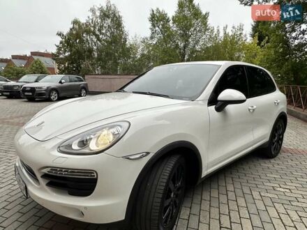 Порше Каен 2014 в Днепре (Днепропетровске) на Automoto.ua Белый Порше Каен, объемом двигателя 3.6 л и пробегом 190 тыс. км за 29500 $, фото 1 на Automoto.ua