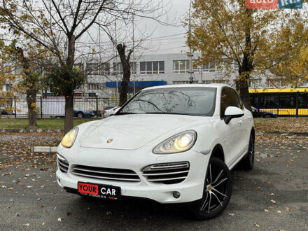 Порше Cayenne 2014 у Києві на Automoto.ua Білий Порше Cayenne, об'ємом двигуна 3 л та пробігом 189 тис. км за 23300 $, фото 1 на Automoto.ua