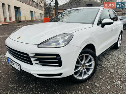 Белый Порше Каен, объемом двигателя 3 л и пробегом 56 тыс. км за 57000 $, фото 1 на Automoto.ua