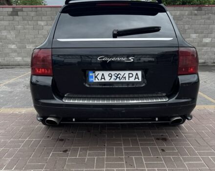 Черный Порше Каен, объемом двигателя 4.5 л и пробегом 232 тыс. км за 6000 $, фото 20 на Automoto.ua