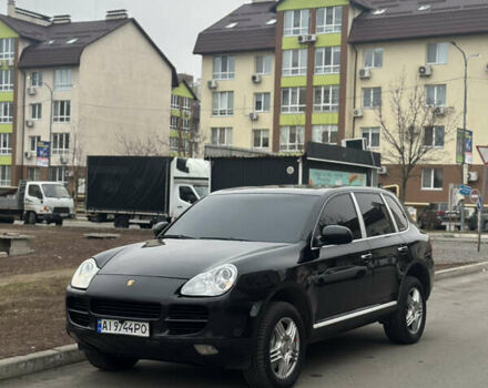 Черный Порше Каен, объемом двигателя 4.51 л и пробегом 157 тыс. км за 7000 $, фото 7 на Automoto.ua
