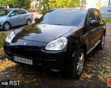 Черный Порше Каен, объемом двигателя 4.5 л и пробегом 210 тыс. км за 7500 $, фото 6 на Automoto.ua