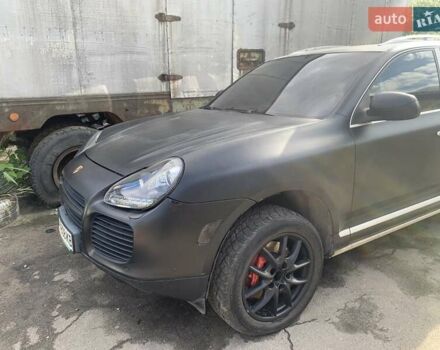 Черный Порше Каен, объемом двигателя 4.5 л и пробегом 362 тыс. км за 7000 $, фото 3 на Automoto.ua