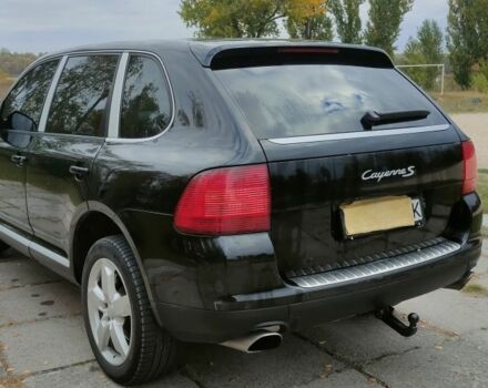 Порше Каен 2005 в Кременчуге на Automoto.ua Черный Порше Каен, объемом двигателя 4.5 л и пробегом 200 тыс. км за 6216 $, фото 9 на Automoto.ua