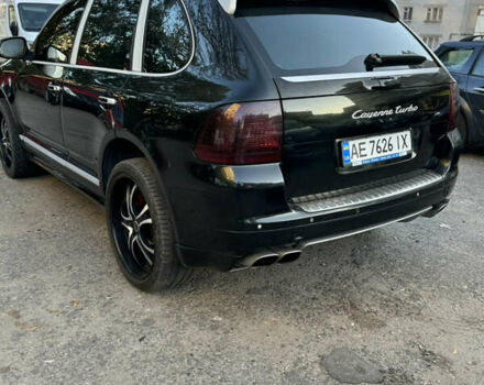 Черный Порше Каен, объемом двигателя 4.51 л и пробегом 253 тыс. км за 8500 $, фото 9 на Automoto.ua