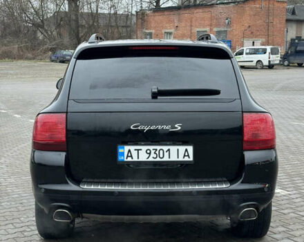 Чорний Порше Cayenne, об'ємом двигуна 4.51 л та пробігом 205 тис. км за 6300 $, фото 8 на Automoto.ua
