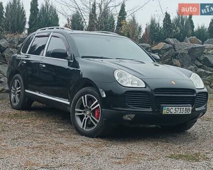 Черный Порше Каен, объемом двигателя 4.51 л и пробегом 208 тыс. км за 4800 $, фото 6 на Automoto.ua
